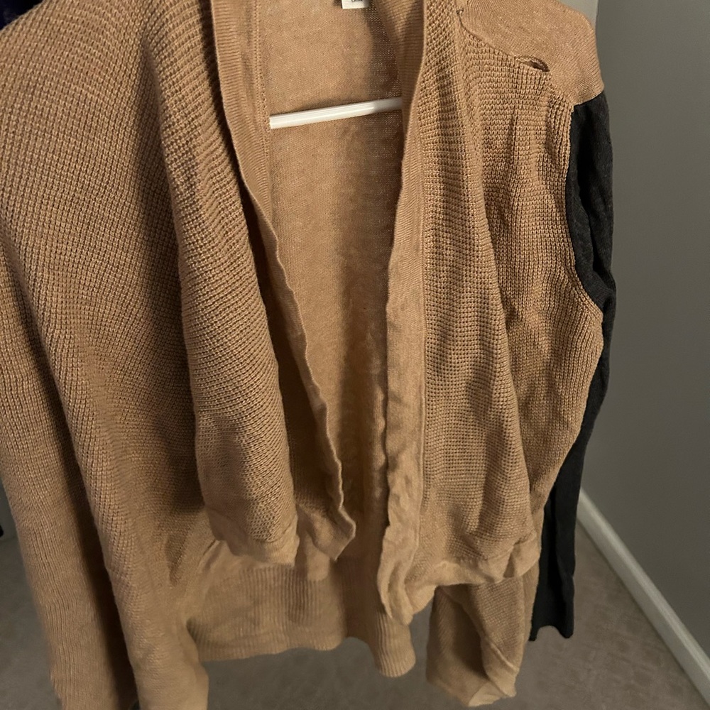 STYLUS cardigan sweater.